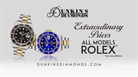 dunkins diamonds rolex|Rolex .